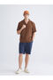 Ozmarka New Season Regular Fit Resort Collar Short Sleeve Men's Shirt - 2