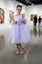 Cotton Girls' Evening Dress - 3
