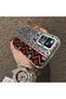 Mi 12t Pro Compatible Kilim Patterned Silicone Edge Hard Back Anti-Fall Phone Case - 3
