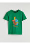 Crew Neck Printed Boy's T-Shirt