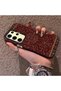 Samsung Galaxy S24 Ultra Compatible Silicone Edge Hard Back Anti-Fall Phone Case with Kilim Pattern