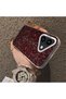 iPhone 16 Compatible Silicone Edge Hard Back Anti-Fall Phone Case with Kilim Pattern - 3