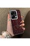 Poco M6 Pro 4g Compatible Silicone Edge Hard Back Anti-Fall Phone Case with Carpet Pattern - 2