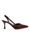 Women's Pointed Toe Open-Back Shoes