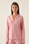Women's Shirt Pajama Set Licensed Product Cotton Modal Fabric Long Sleeves - 2