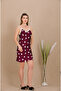 Satin Long Sleeve Dressing Gown Lace Detailed Mini Suspender Nightgown 2-Piece Set