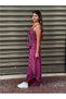Pink Color Embroidered Pants and Blouse Set - 3