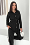Waist Tie Detailed Shirt and Pleated Pants Set – Grace - 2