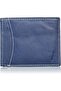 Navy Leather Wallet for Men - 4