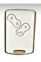 Clio4 Megane 3 Fluence Nano Key Case Cover White for Keyless Start Only - 4