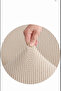 Bella Home Bamboo Strech Checked Sofa Cover 180 X 230 - 2