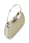 Ring Clip Detailed Glittering Morton Evening Dress Bag Gold - 2