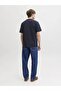 Men's Navy Blue Jprblatyler Ss Tee T-Shirt 12292383-Nightsky - 4