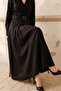 My Fashion Belted Long Sleeve Maxi Dress - 4