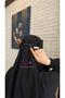 نقاب وسط مايل اسلامي مشبك - 3