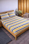 Patterned Cotton Elastic Sheet Set Fully Wrapping Non-Slip Flexible 100X200 Single Size