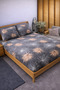 Patterned Cotton Elastic Sheet Set Fully Wrapping Non-Slip Flexible 100X200 Single Size