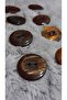 Polyester Button 35 Size 25 mm 8 Pieces - 3