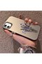iPhone 11 Compatible Silicone Edge Hard Back Anti-Fall Phone Case Flower Bunch