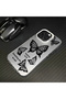 Oppo A54 4g Compatible Silicone Edge Hard Back Anti-Fall Phone Case Butterfly Patterned - 7
