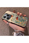 Tecno Spark 20 Pro Compatible Silicone Edge Hard Back Anti-Fall Phone Case Flowers Pattern
