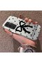 Samsung Galaxy S24 Plus Compatible Silicone Edge Hard Back Anti-Fall Phone Case with Bow Pattern