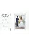 White Wooden Wedding Themed Frame 10X15 cm