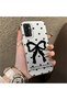 Samsung Galaxy M13 Compatible Silicone Edge Hard Back Anti-Fall Phone Case with Bow Pattern - 2