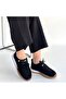 Sier Black Suede Lace-Up Sneakers - 4