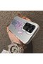 Samsung Galaxy S25 Ultra Compatible Silicone Edge Hard Back Anti-Fall Phone Case with Floral Pattern - 3