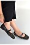 Moden Black Suede Ballerina Shoes - 2