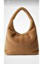 The Moiss Large Size Casual Plush Tan Women's Bag - 4