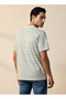 Men Regular Fit Crew Neck Short Sleeves Striped T-shirt - 3