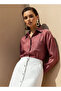 High Low Shirt with Concealed Placket