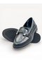 Women's Black Matte Loafer Orthopedic Sole New Season Accessory Daily Shoes Tr601 - 7
