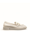Women's Beige Loafer Orthopedic Sole New Season Accessory Daily Shoes Tr601 - 3