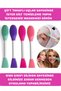 Mask Application and Skin Cleansing Brush – Double-Sided Silicone Facial Care Apparatus Cleaner and Exfoliator - 2