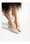 Classic Trendy Heels with an Elegant Model on the Front Panel - 3
