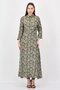 Women Allover Print Fit And Flare Dress, Multicolor