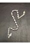 Silver Color Barley Model Natural Hematite Stone Zaza Prayer Beads 11 Grain Handmade Model - 4