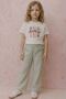 4-8 Years Old Garden Nature Girls' Set-Ecru - 4
