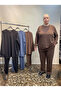 Plus Size Soft Texture Comfortable Double Pockets Mold Flexible Women Tracksuit Set - 6