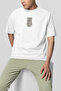Daily Mood & Sarcasm Series Oversize T-Shirt |   Unisex 100% Cotton Black & White Printed Design Tee - 4