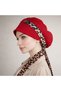 Ready-To-Wear Hijab with Scarf and Hat - Leopard Bonnet Shawl Scarf - 2