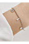 Stainless Steel Designer Letter Bracelet - 3