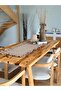 Sienna Linen Dertsiz Ruffled Runner 50X150Cm - 7