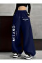 Unisex Milano Italy Baggy Cut Wide Leg Sweatpants