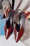 Grand Vintage Pointed Toe Short Kitten Heel Women's Shoes - 2