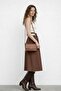 Women's Tie Detailed Long Skirt - 3