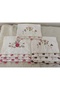 Handmade Needlepoint Embroidery Embroidered Towel 30X50 cm with 2 Embroidered Edges - 8